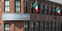 New flag display on Liberty Avenue